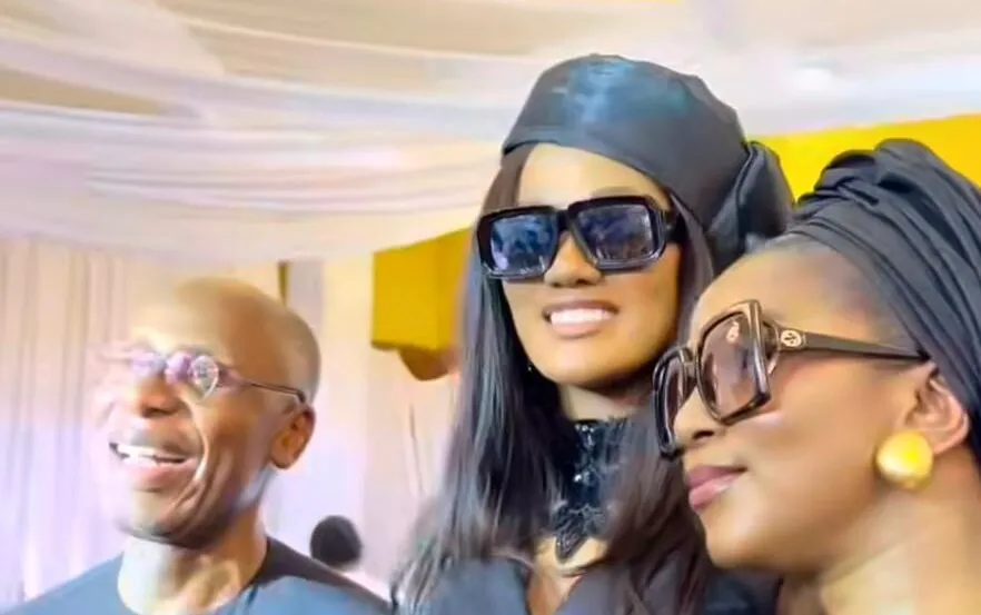 Genevieve Nnaji makes rare public appearance at Lagos event